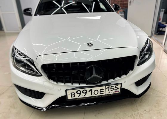 Mercedes-Benz C-Class после оклейки