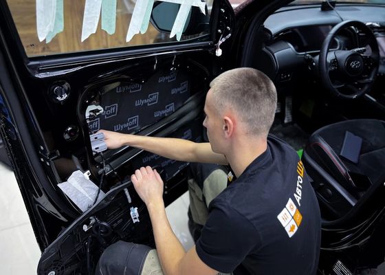 Hyundai Tucson после оклейки