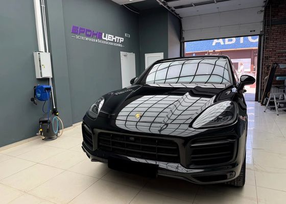 Porsche Cayenne после оклейки