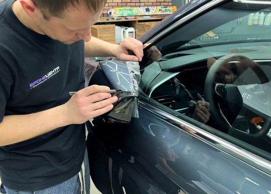 Geely Tugella после оклейки