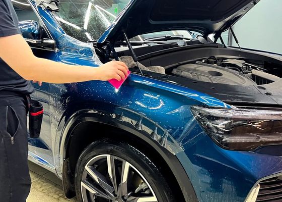 Geely Monjaro после оклейки
