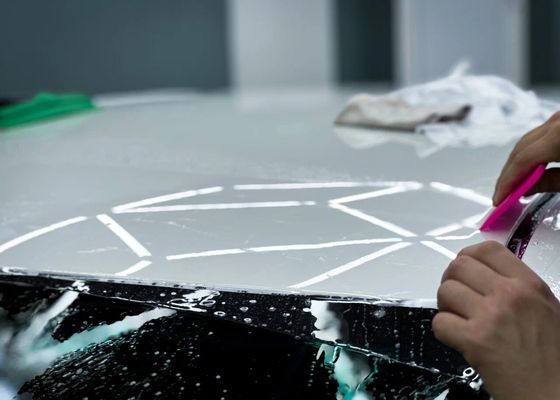 Toyota Camry после оклейки