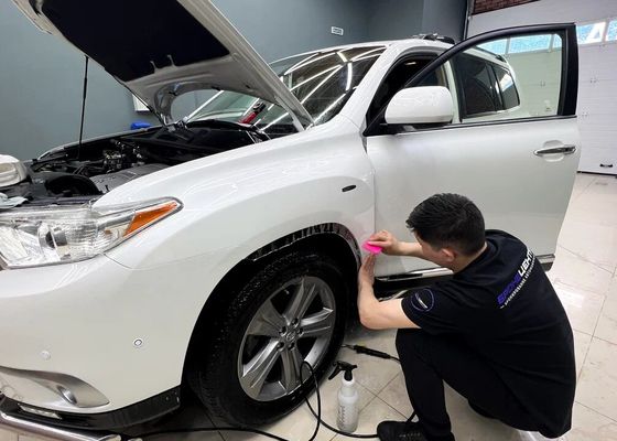 Toyota Highlander после оклейки