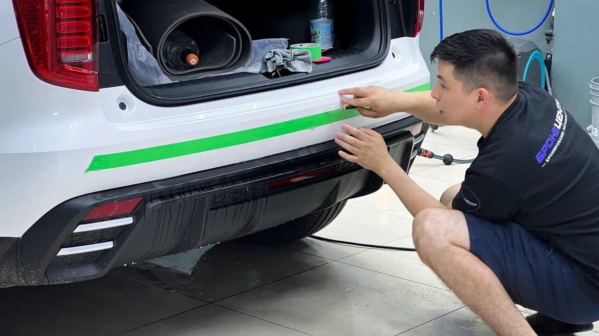Haval Jolion после оклейки защитной плёнкой