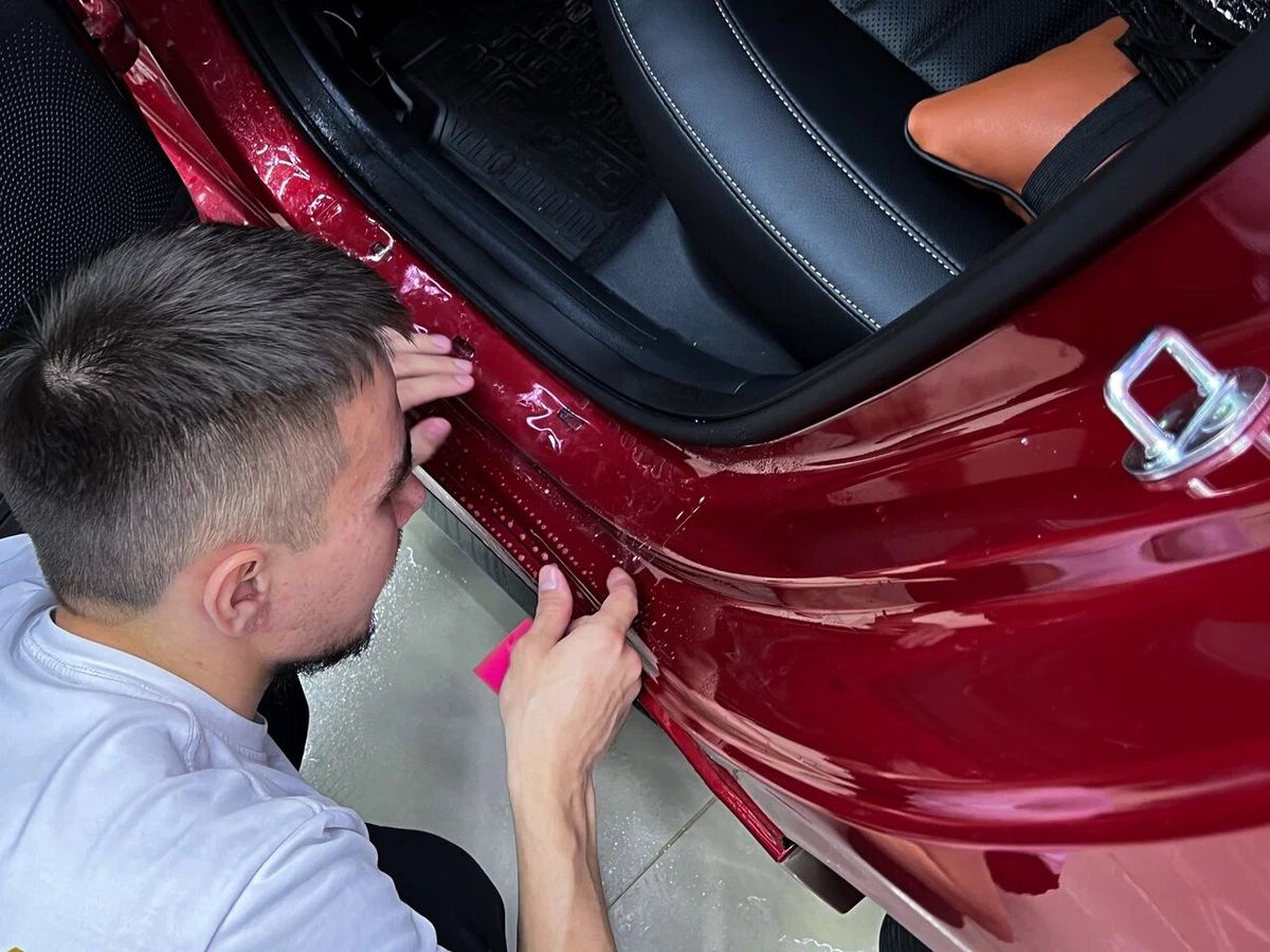 Kia Cerato после оклейки защитной плёнкой