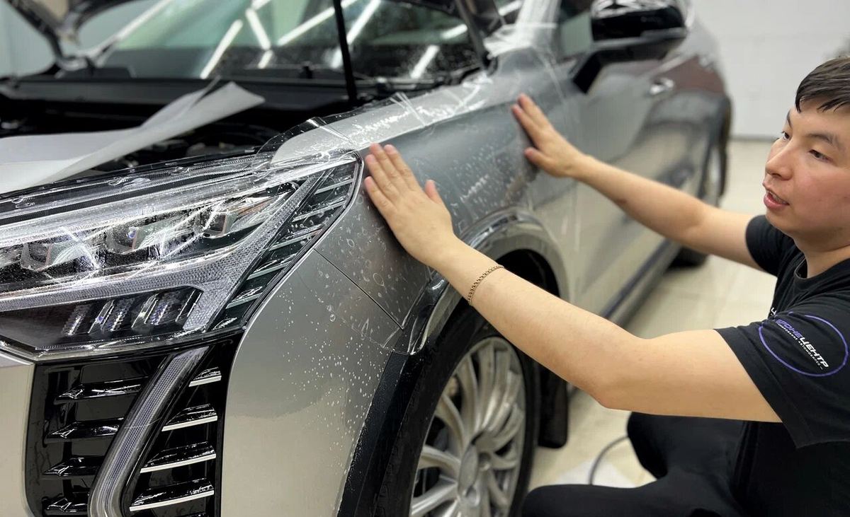 Haval Jolion после оклейки защитной плёнкой