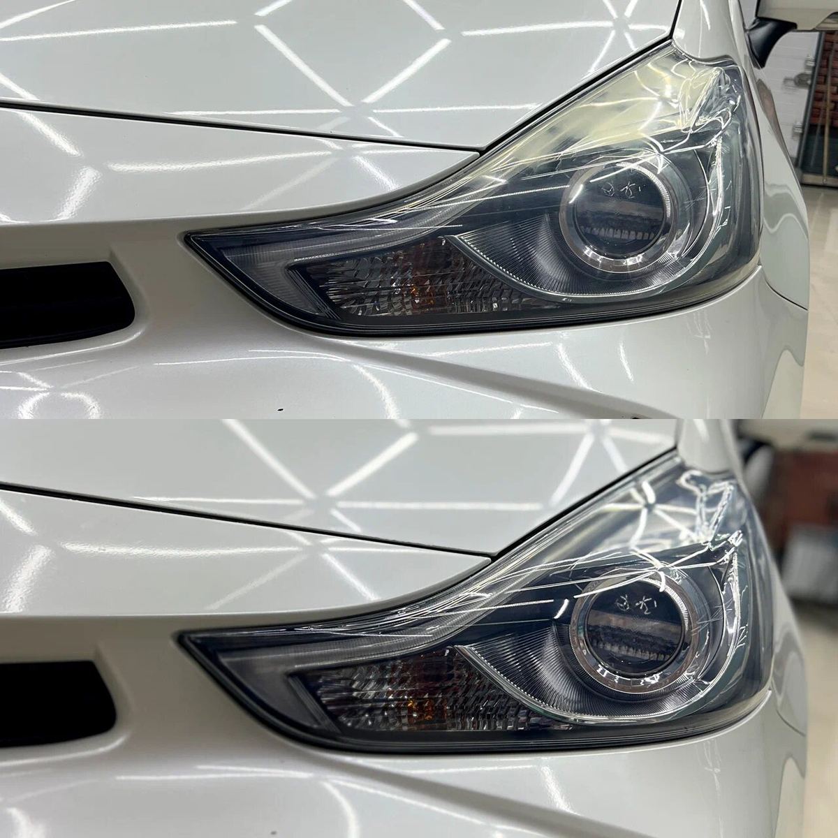Toyota Prius после оклейки защитной плёнкой