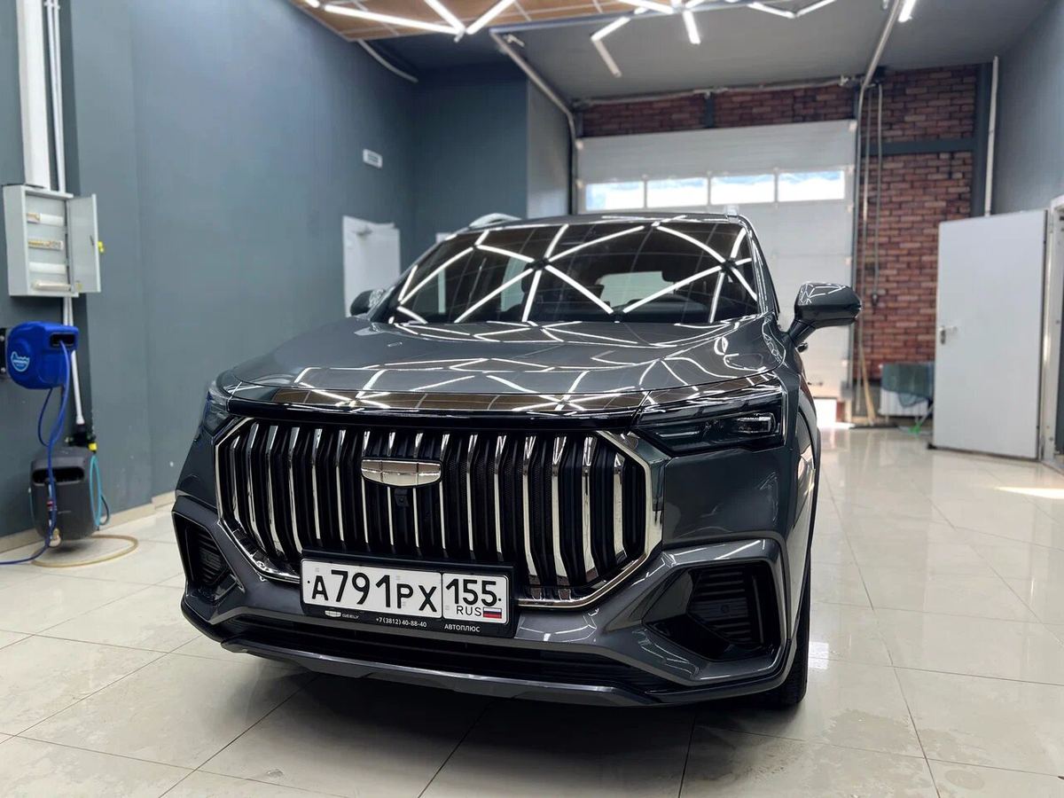 Geely Okavango после оклейки защитной плёнкой