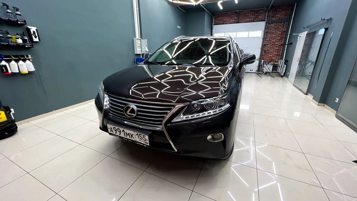 Lexus RX после оклейки защитной плёнкой