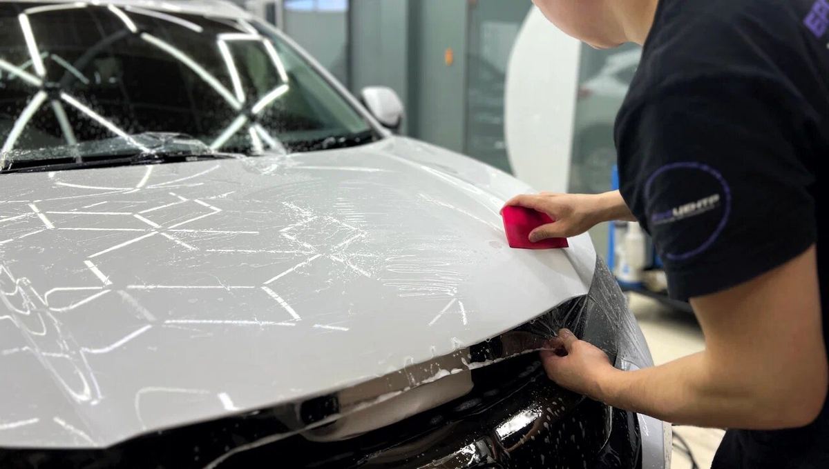 Honda Vezel после оклейки защитной плёнкой