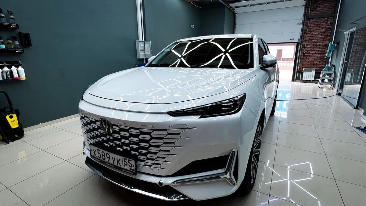 Changan Uni-K после оклейки защитной плёнкой