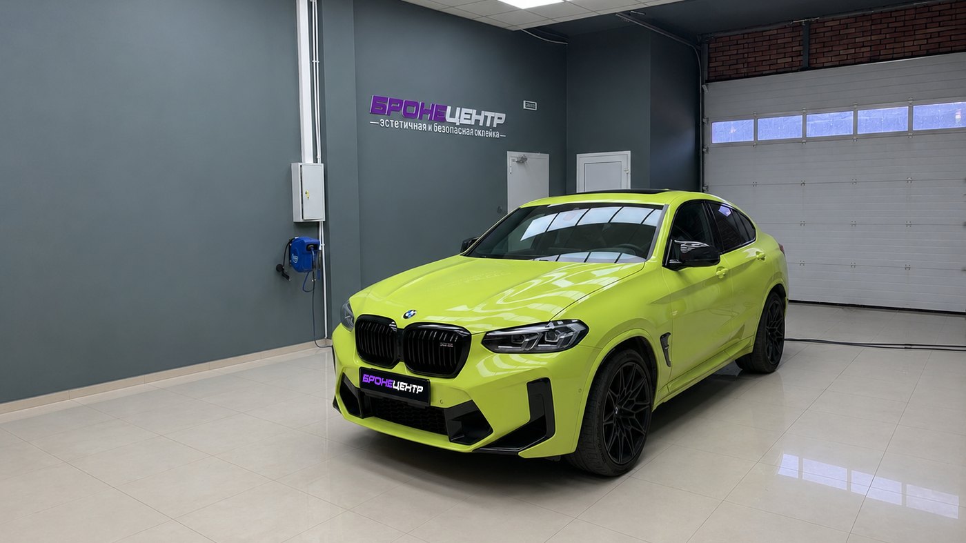 BMW X4 после оклейки